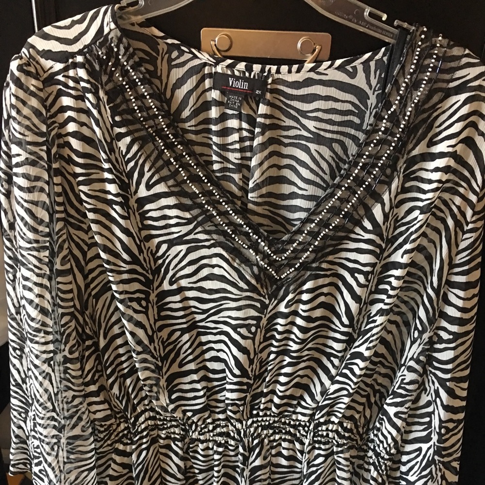 Women’s Print tunic blouse